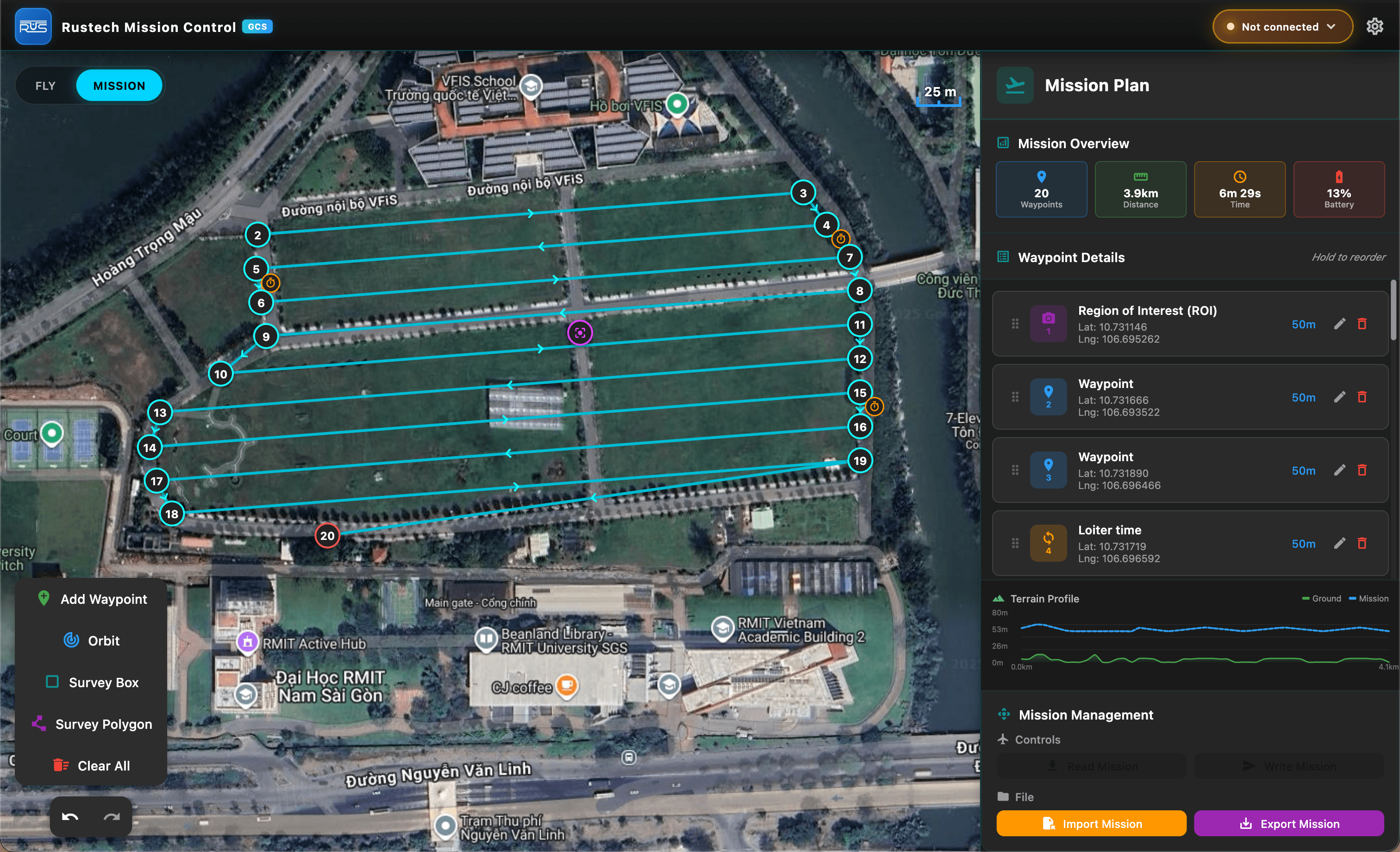 Advanced Mission Planning