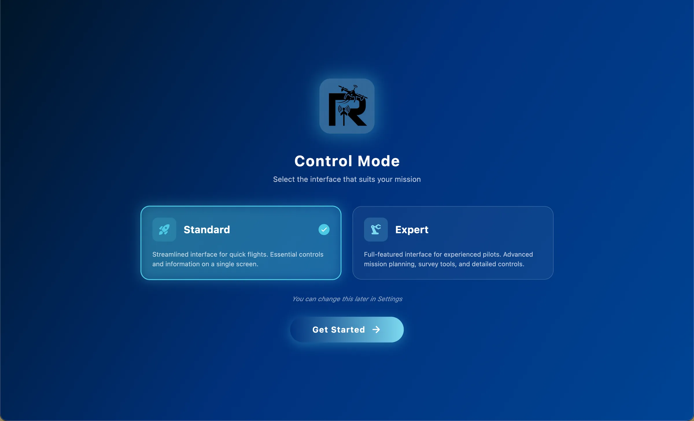 Dual Control Modes