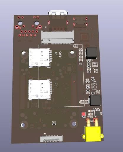 RusNode M.2 PCIe Stackable Module