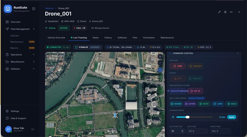 Real-Time Fleet Tracking