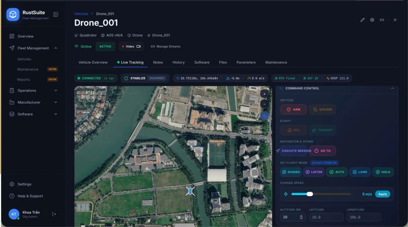 Real-Time Fleet Tracking